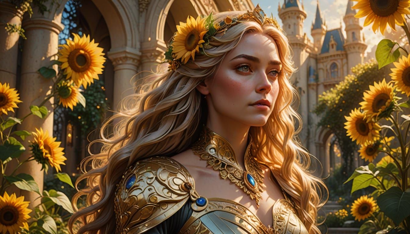 Ethereal Fey Queen Reigns in Disney-Inspired Grandeur