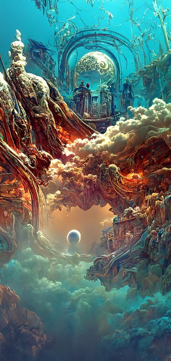 Parallel Universe: Divine Architecture in Hyperdetailed Digi...