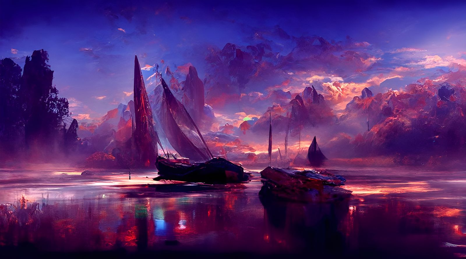 Ship on Dark Seas: Romanticism Meets Chaos