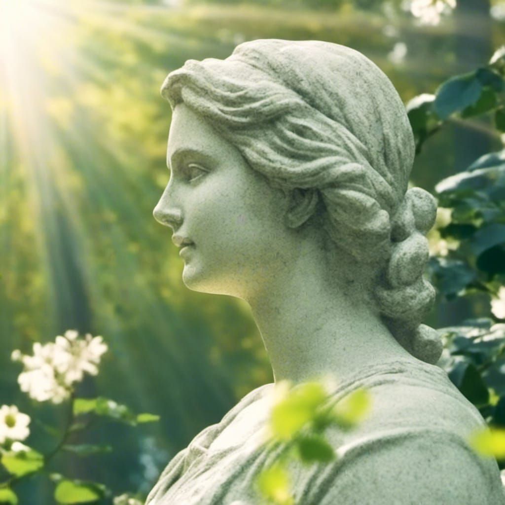 Aphrodite Statue in Sunlight