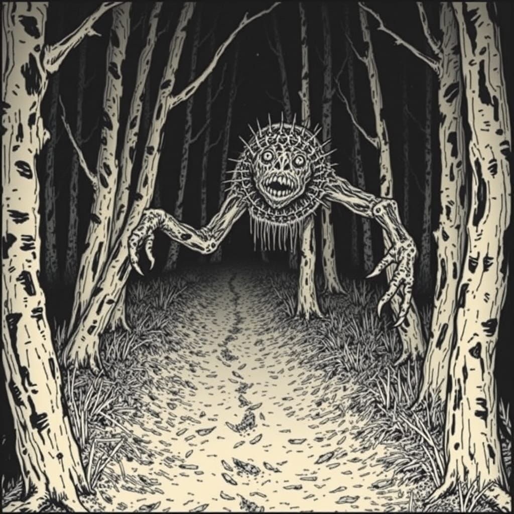 Cryptid Caught on Camera: Junji Ito Horror Manga