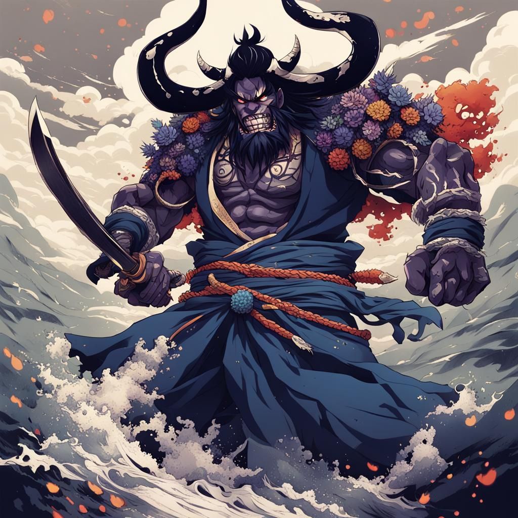 Kaido Anime Key Visual Art