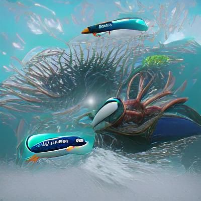 Vibrant Underwater Coral Reef Landscape