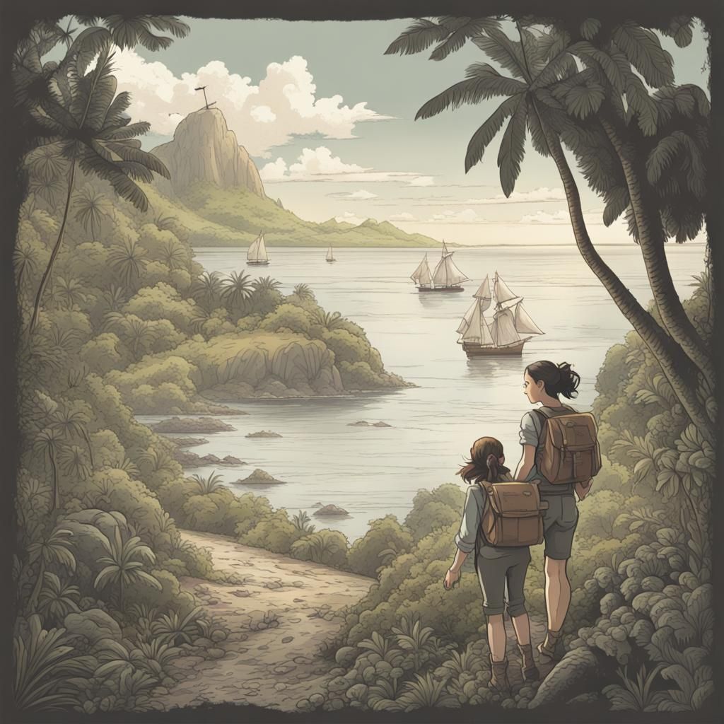 Sarah's Island Quest: A 3D Cinematic Adventure