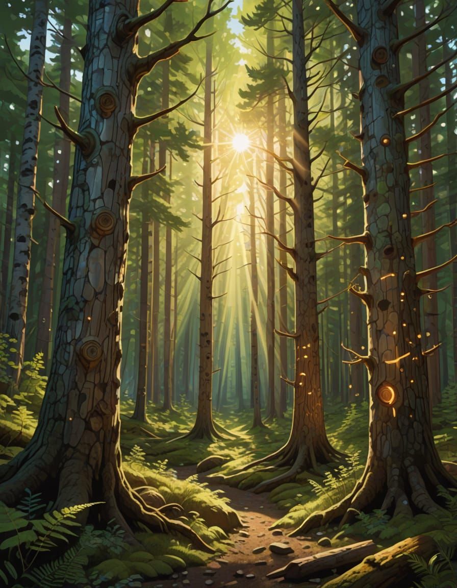 Mystical Ecology Art of the Canadian Boreal Forest