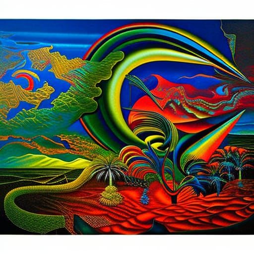 Dante's Inferno: A Surrealist Vision of Hades