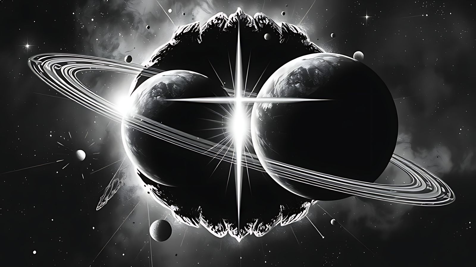 Imagine two parallel worlds in orbit around each other, and the only thing stopping them from colliding is a cosmic godl...