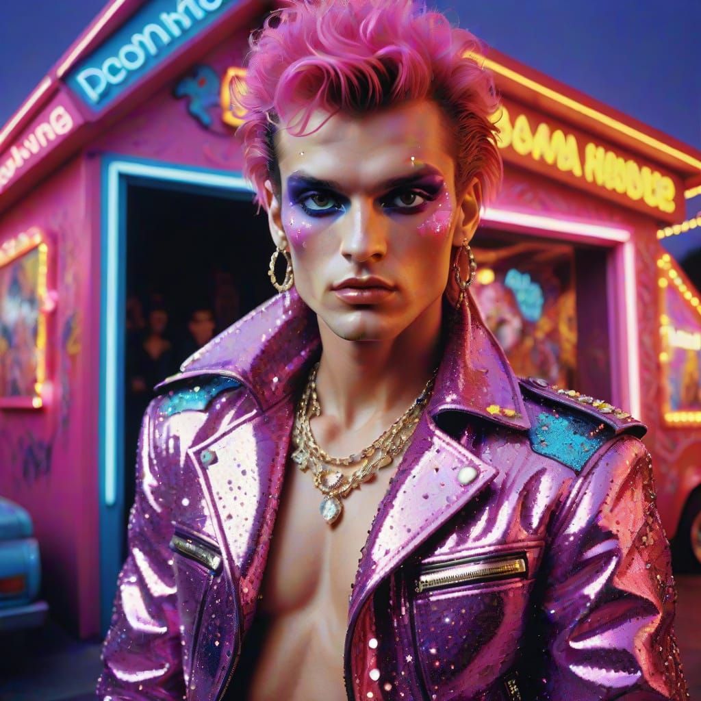 Glam-Punk Guy