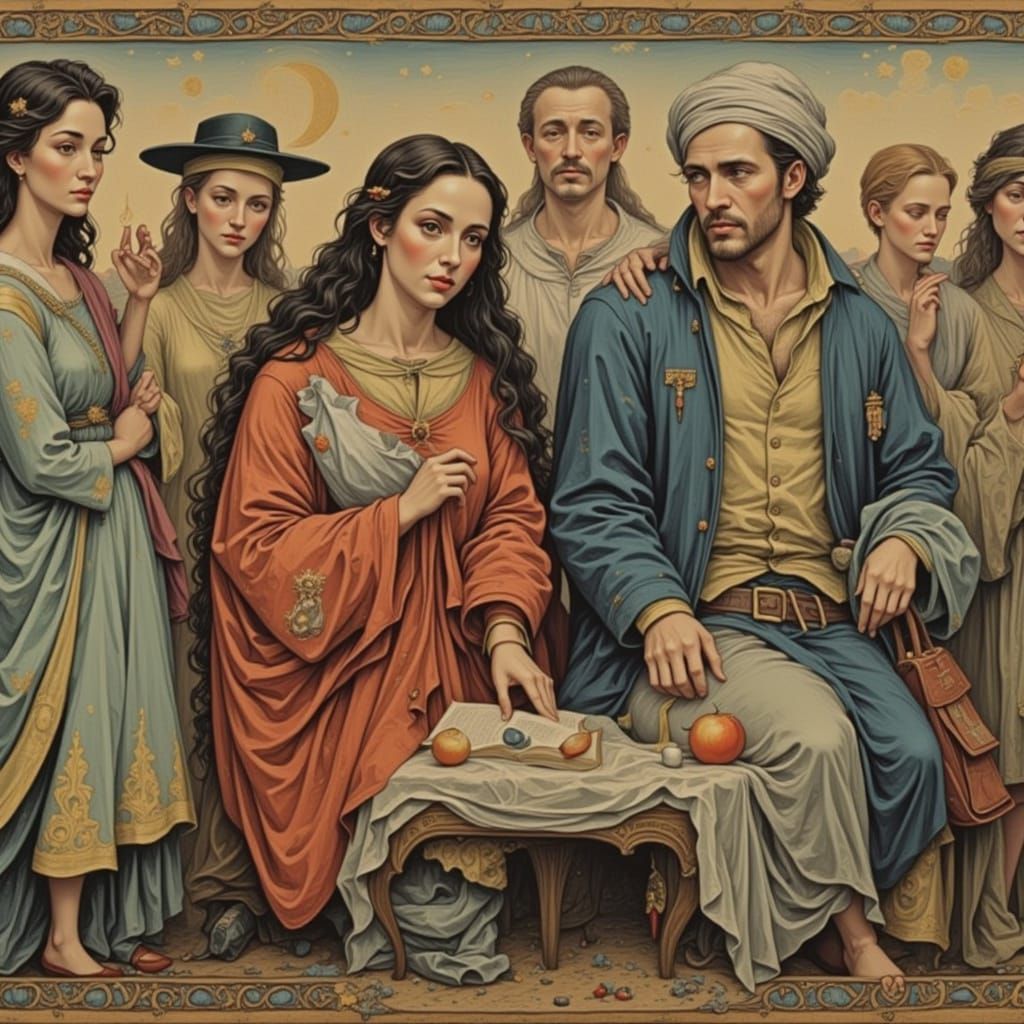 AI Generated Portrait of a Woman