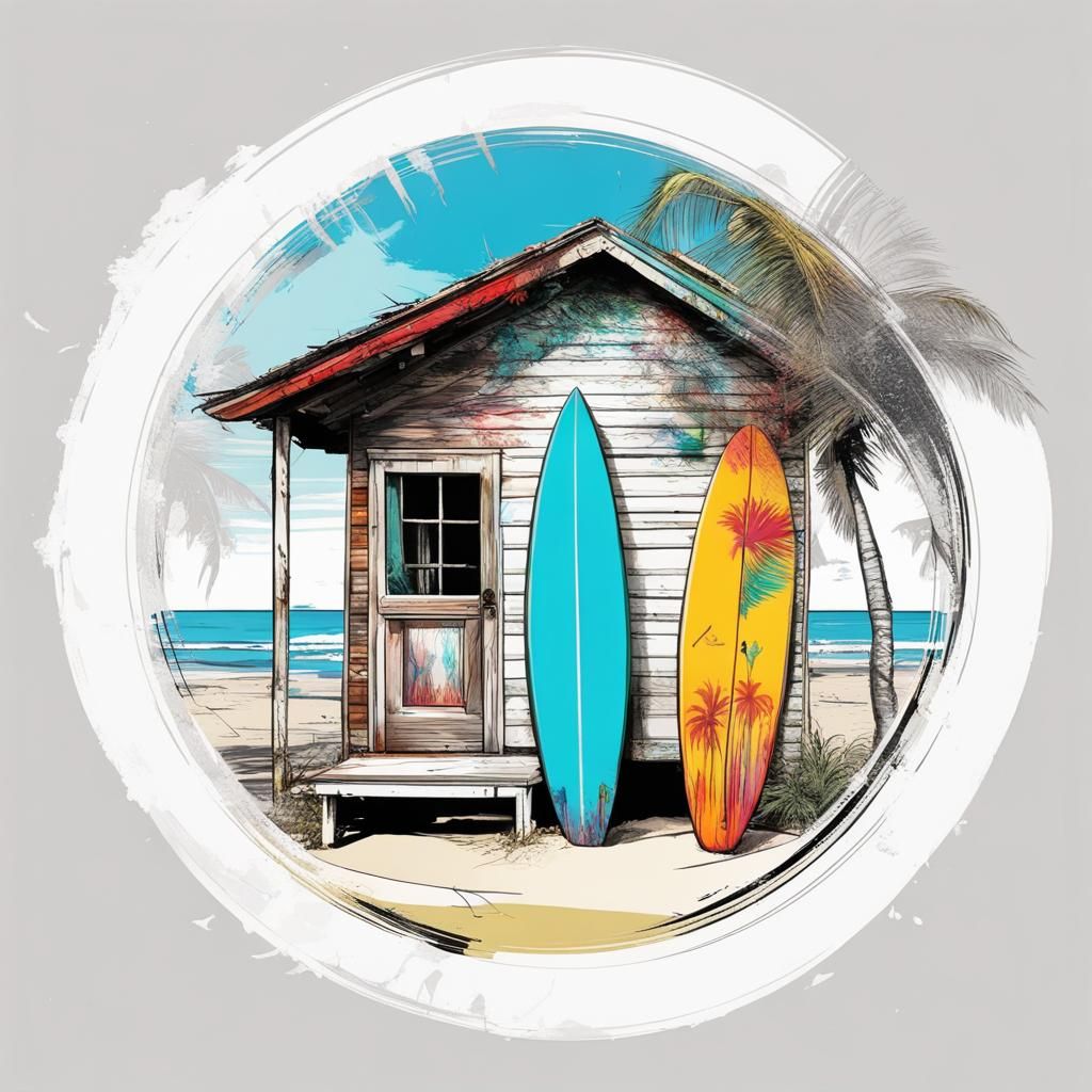 Surf's Up ... T-Shirt Design