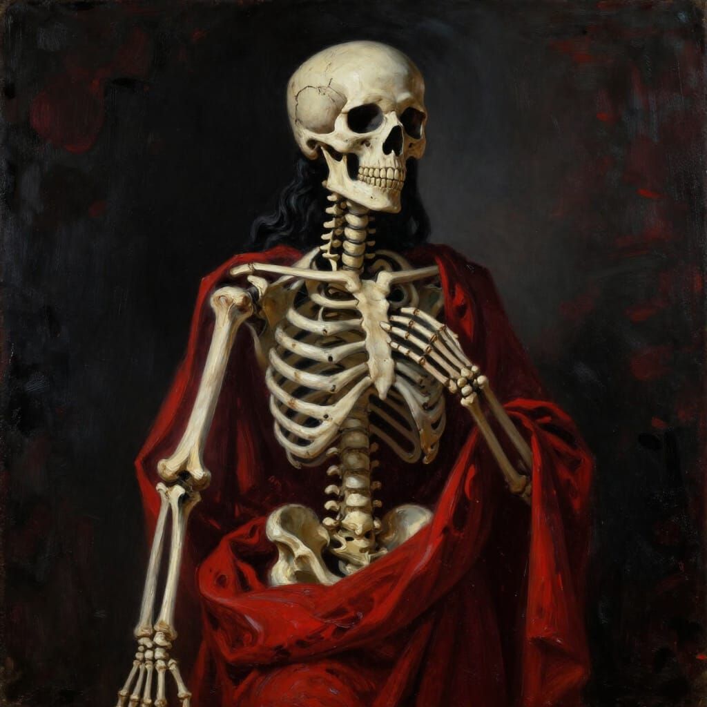 Mictecacíhuatl: Regal Skeletal Queen of Death