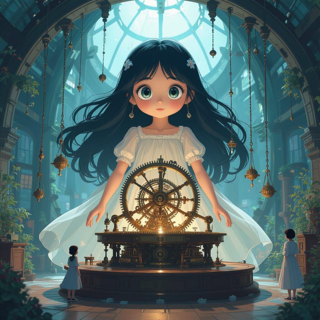 Dreamlike Girl and Perpetual Motion Machine