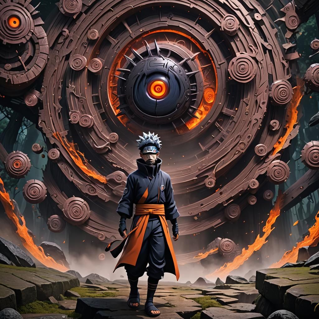 Obito Uchiha: Detailed Matte Painting