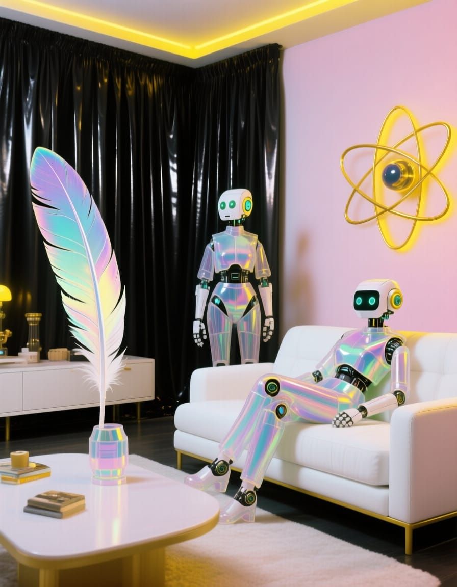 Cyberhybridism in Bold Pastels