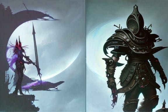 Interdimensional Wasteland Warrior in Ornate Armor