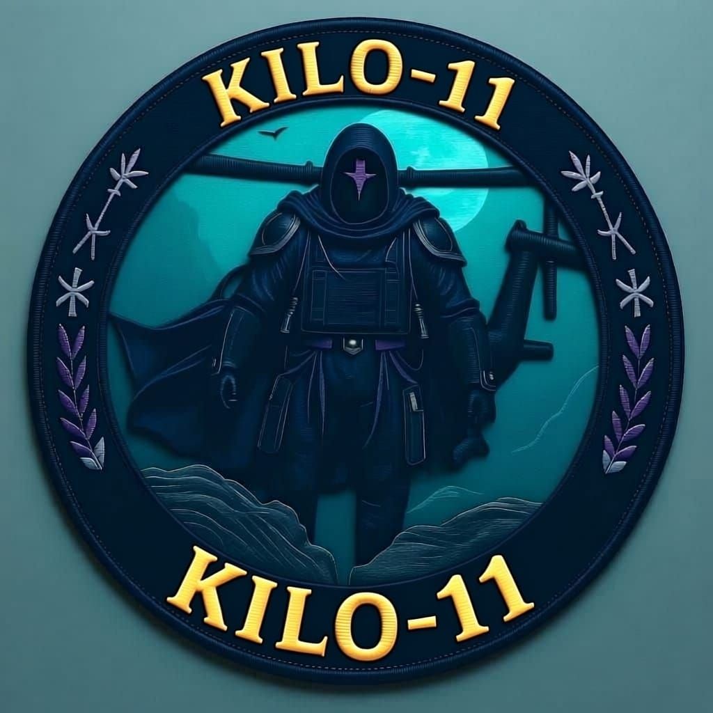 Aviation Morale Patch: PHANTOM-6, Obsidian Company