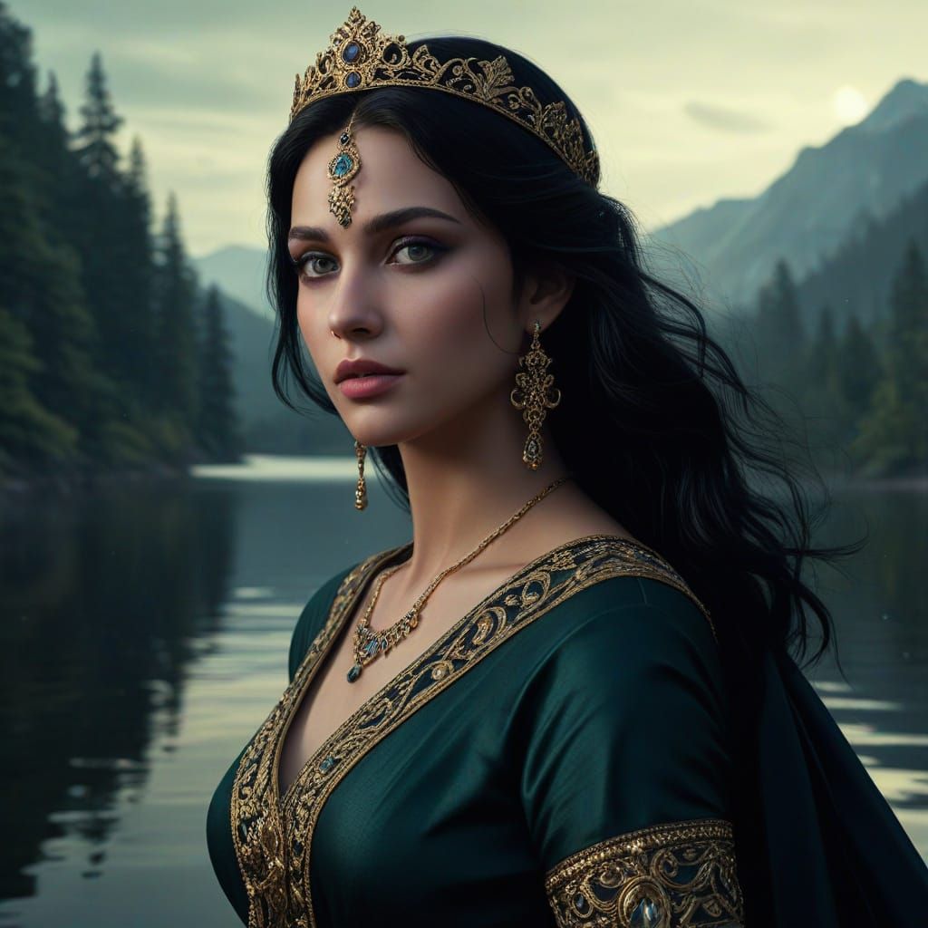 The Lady of the Lake: Indian Goddess of Love in Midnight Maj...