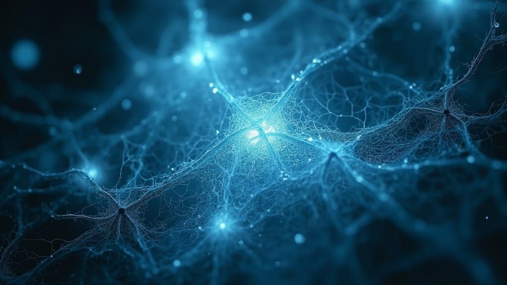 Ethereal Glass Sculpture of Delicate Blood Vessels