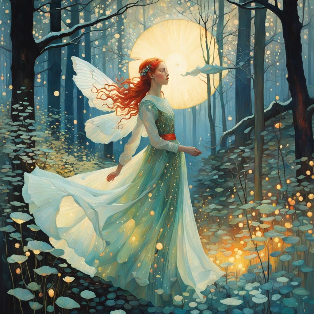 Vibrant Dreamscapes in Opulent Lighting