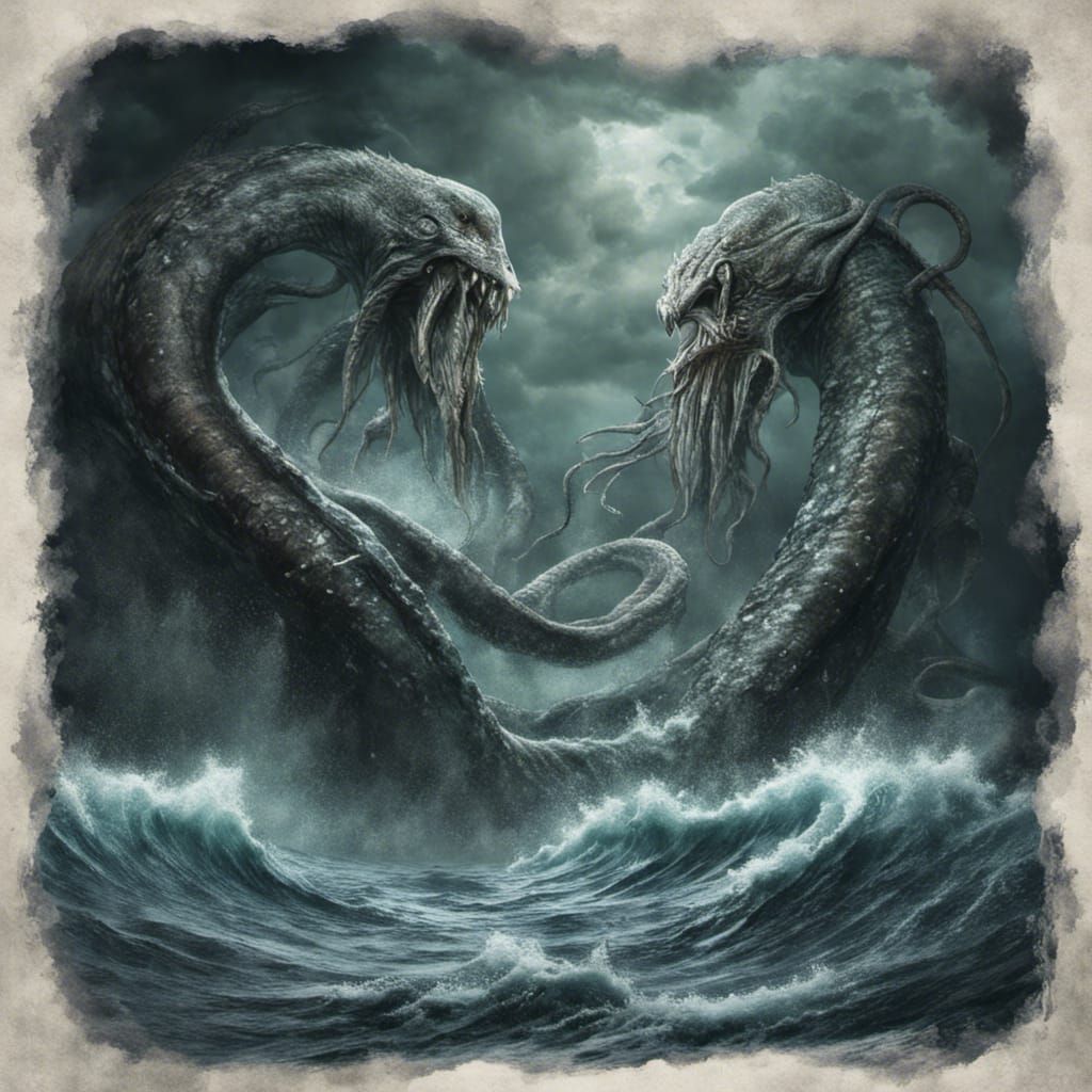 Lovecraftian Horror: Dagon Emerges from the Deep
