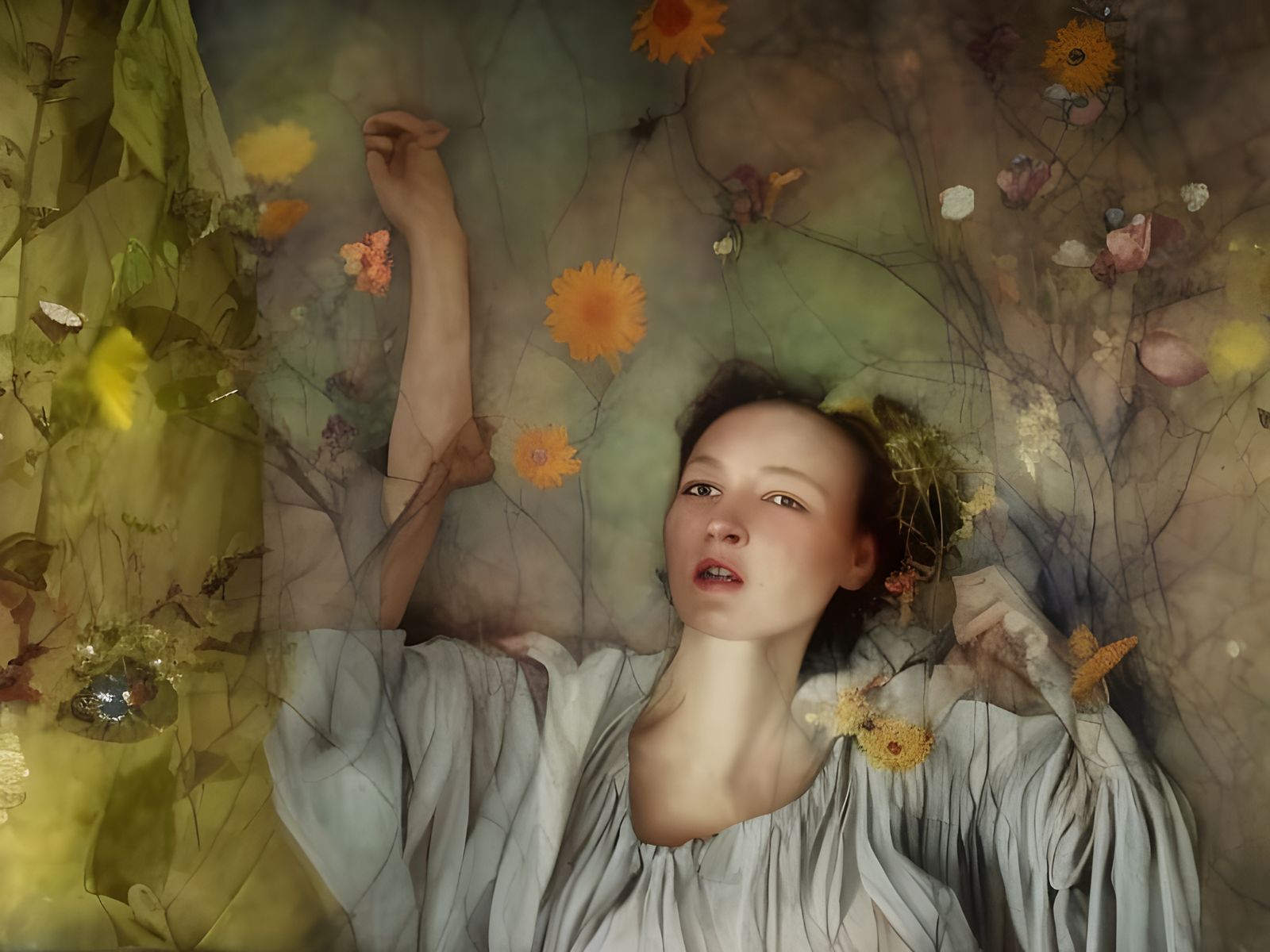 Technicolor Joy: An Elegant Hyper-Real Painting