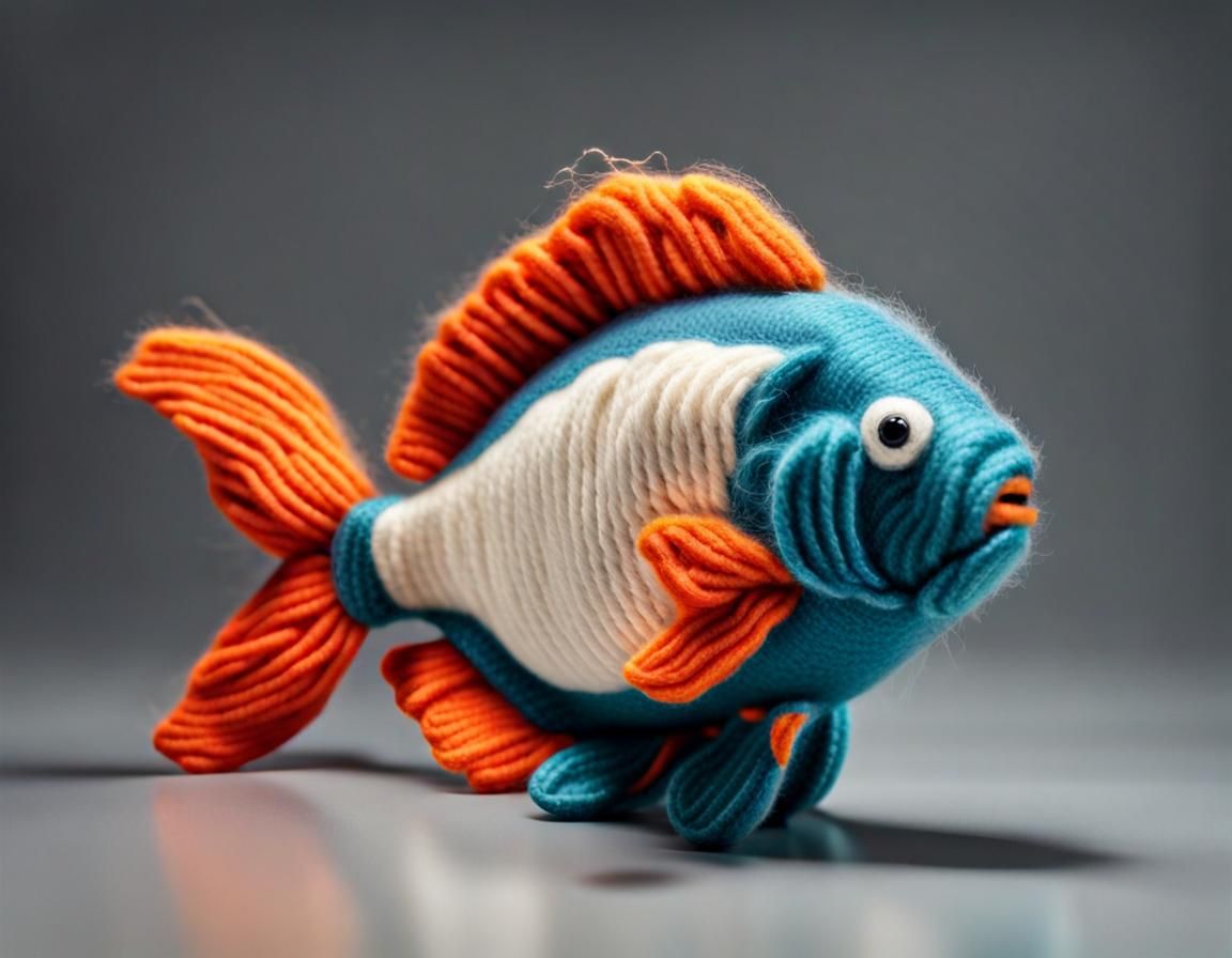 Wool Fish: A High-Resolution Digital Creation