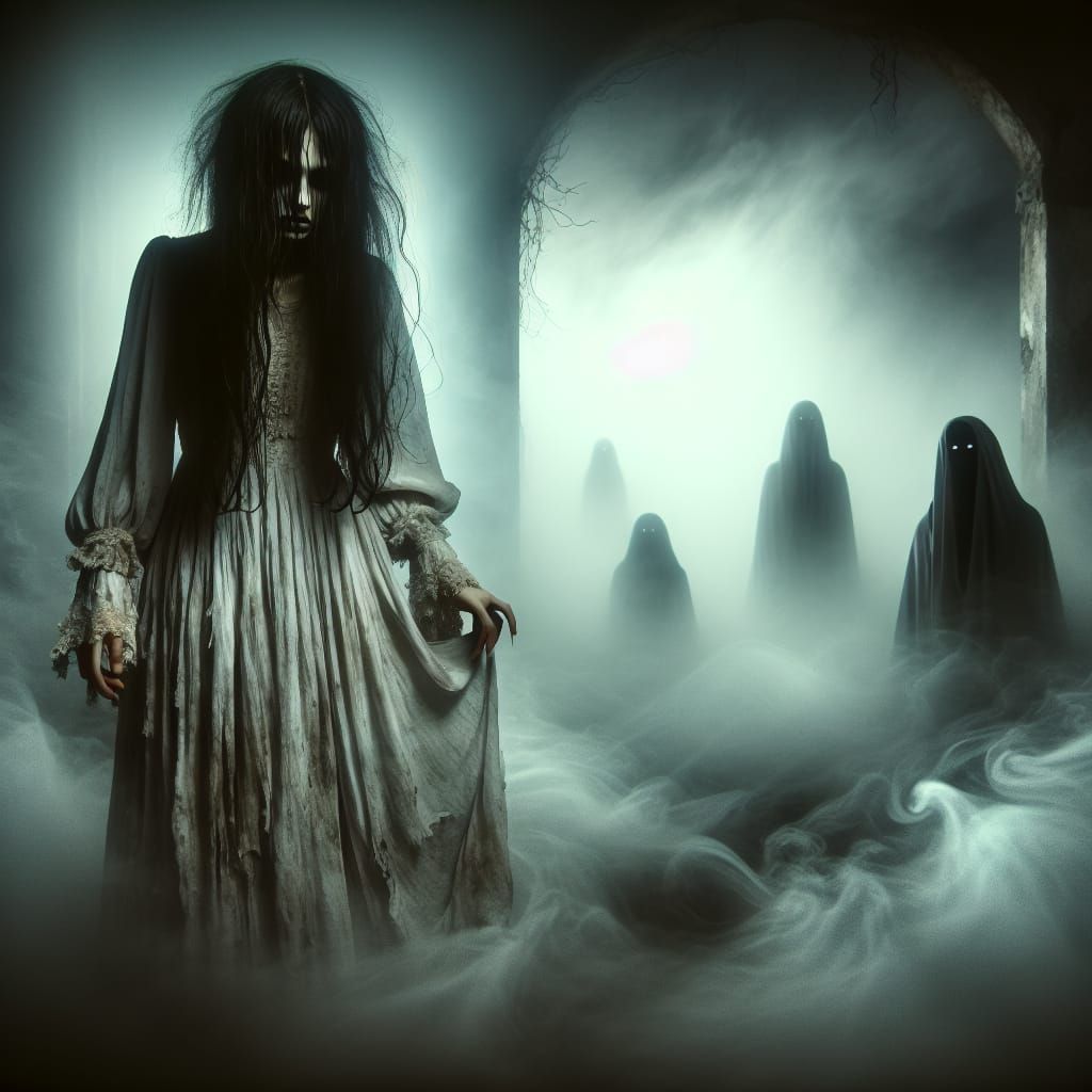 Desolate Woman in a Grim Dimension