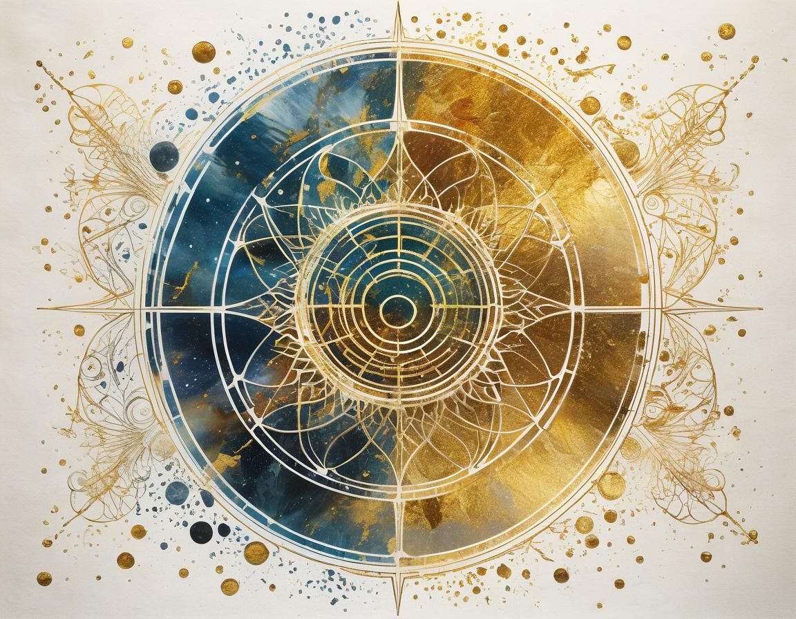 Ethereal Mythical Acoustic Scene in Gold