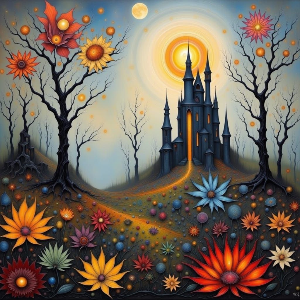 Unique Portrait Generated by AI