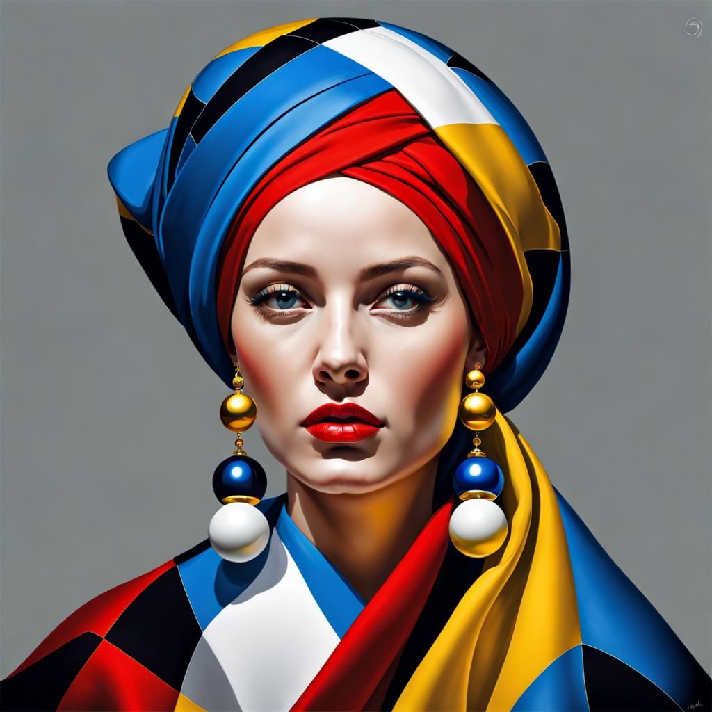The lady on turban