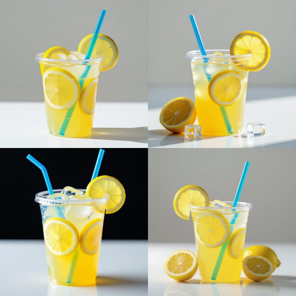 Refreshing Lemonade in Professional Portrait Photography Sty...