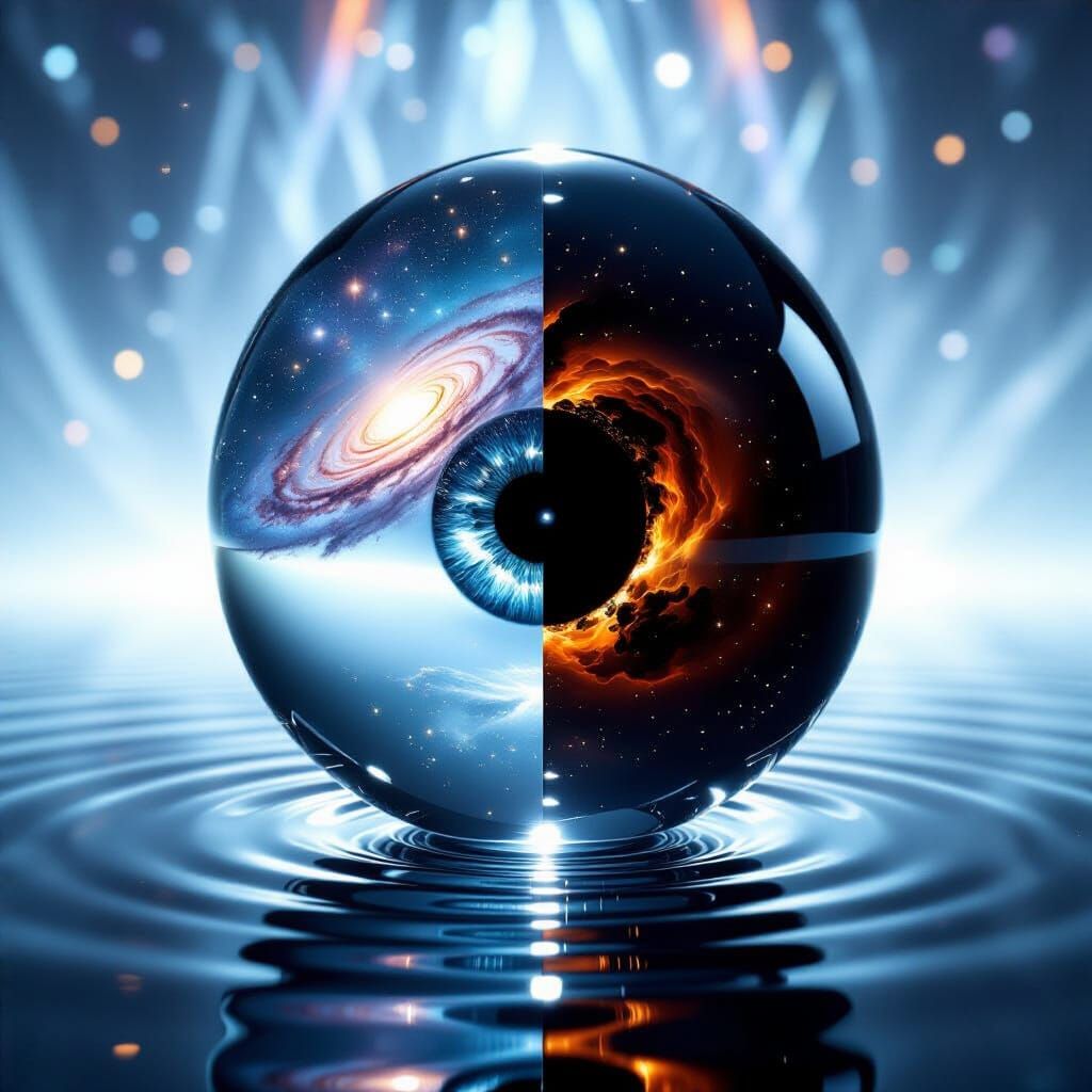 Cosmic Eye: Harmonious Multiverse and Paradoxical Nightmare