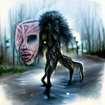 AI Interpretation of a Skin Walker