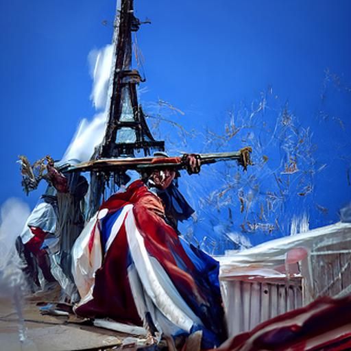 French Revolution: Oil Painting by Gurney