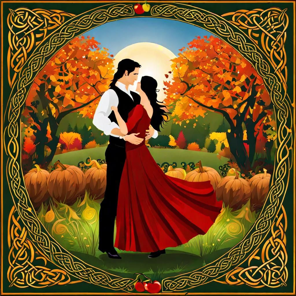 Joyful Celtic Autumn Festival Dance