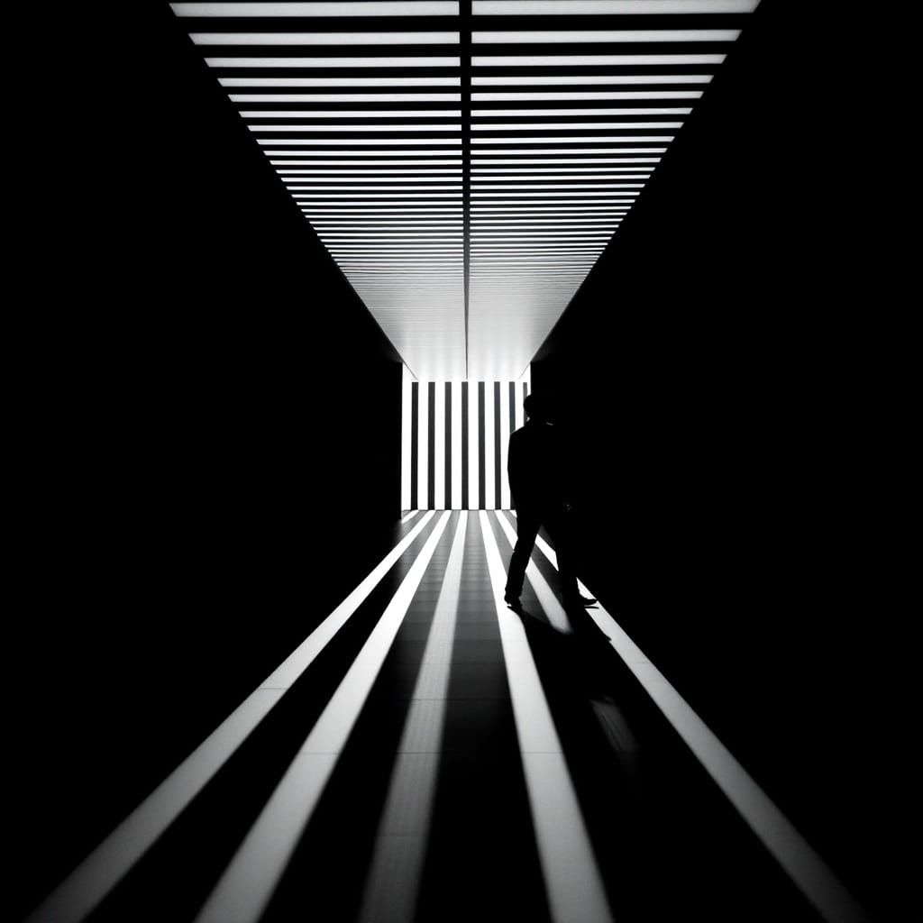 Rock Duo in Black and White