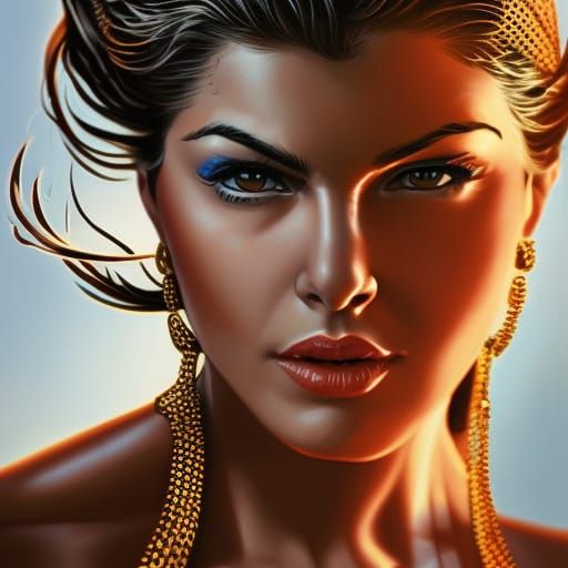 Comic Book Art Portrait