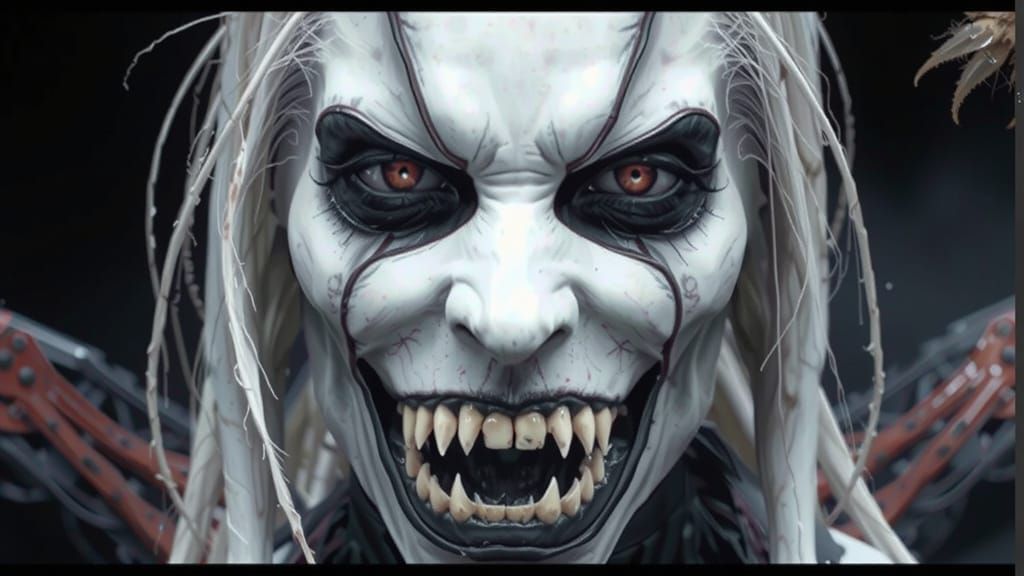 Noir Style Black Pharaoh in Dream World