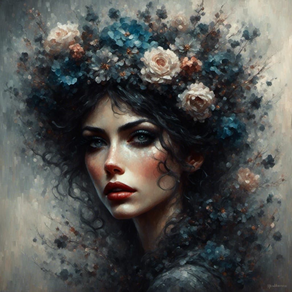 AI Generated Abstract Stylized Visual