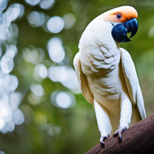 Stunning Cockatoo Portrait in Natural Light