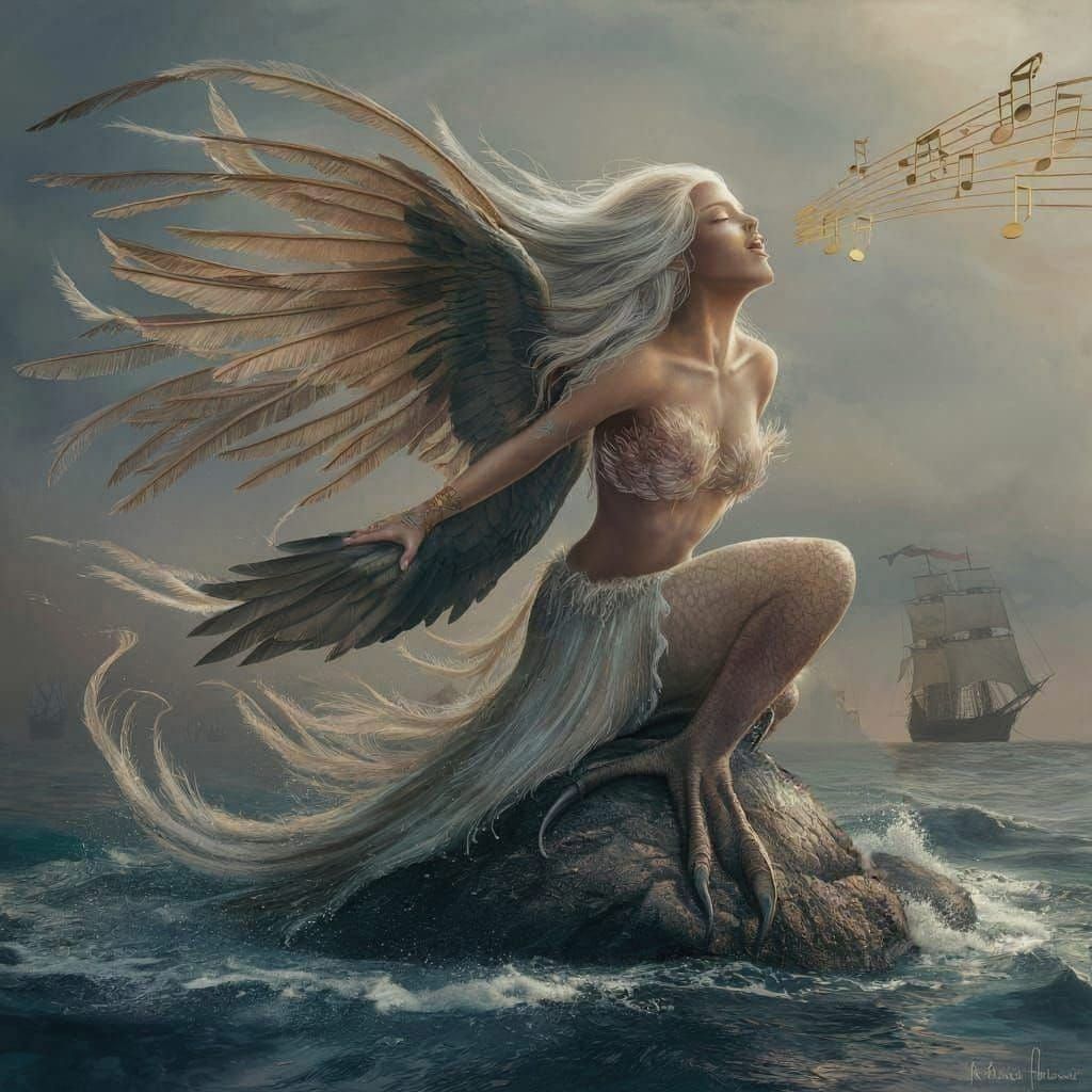 Siren from Greek Mythology
