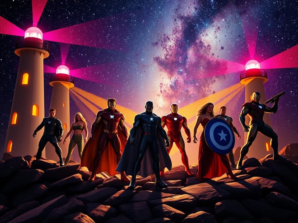 Marvel Superheroes in Stunning Hyper-Realistic Art