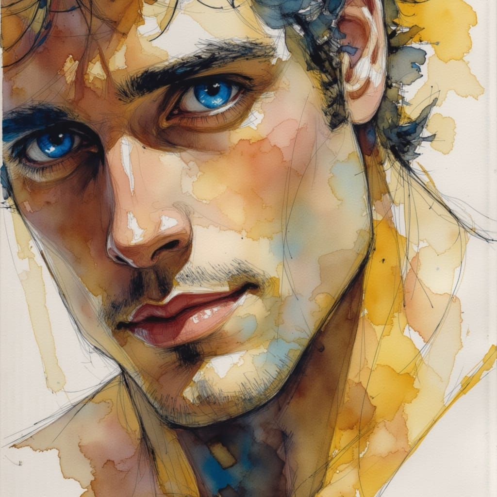 Adorable Impasto Art with Palette Knife and Chalk