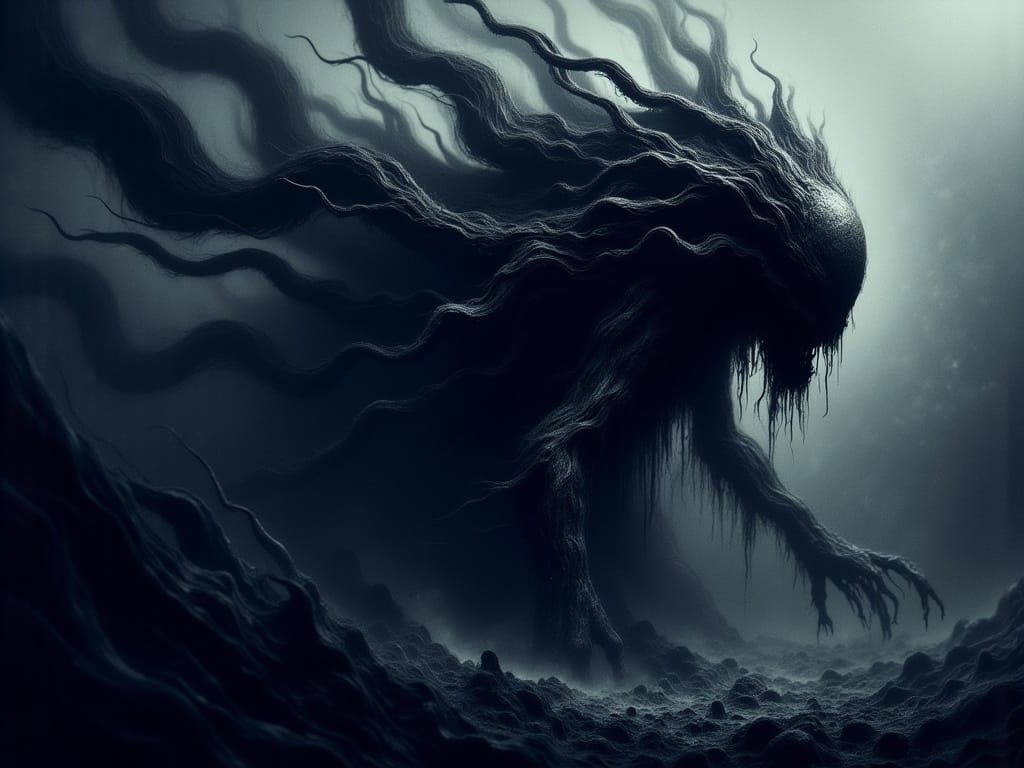 Dark Cosmic Entity Consumes All in its Path