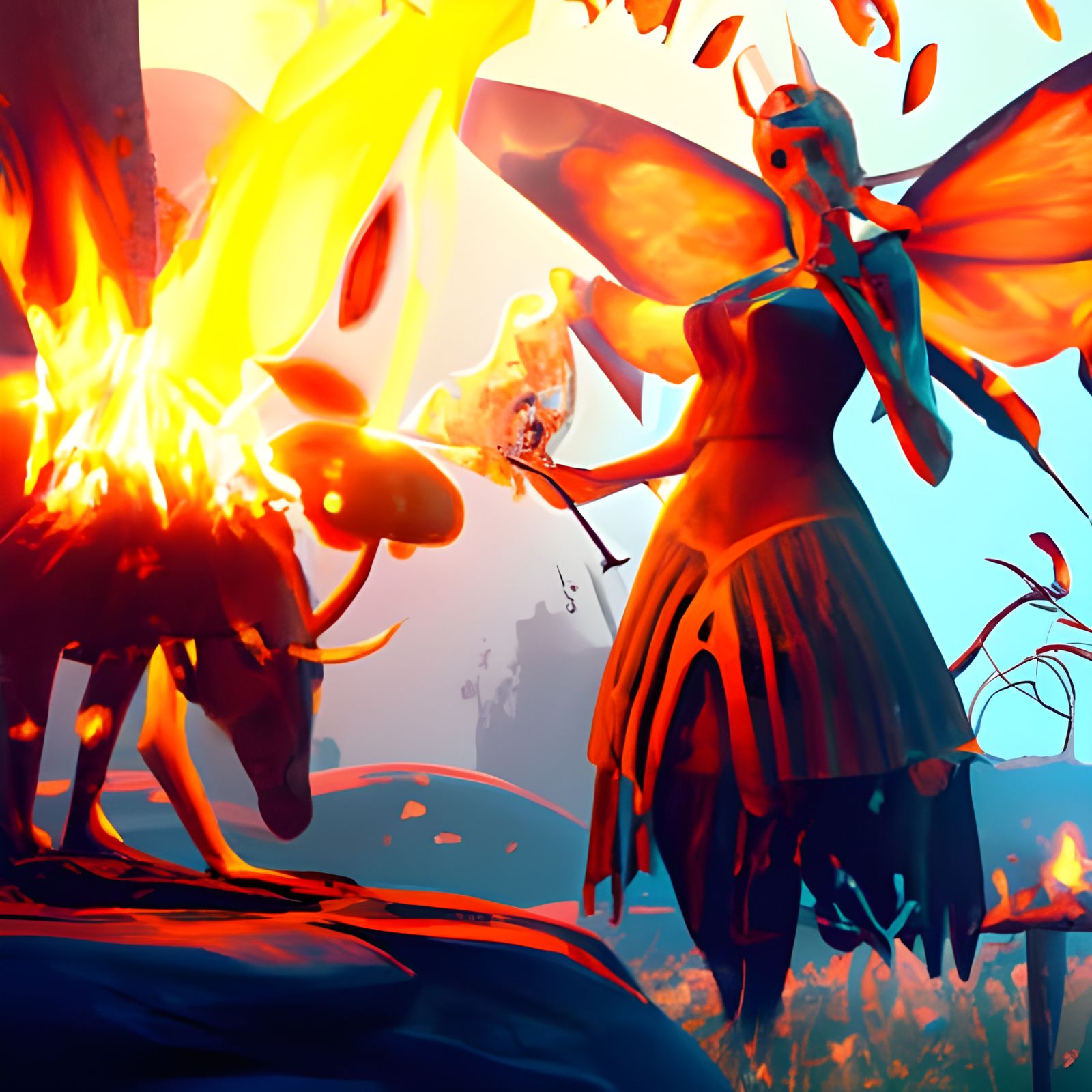 Fantasy Fire: Witches, Elves, and Fairy Destruction