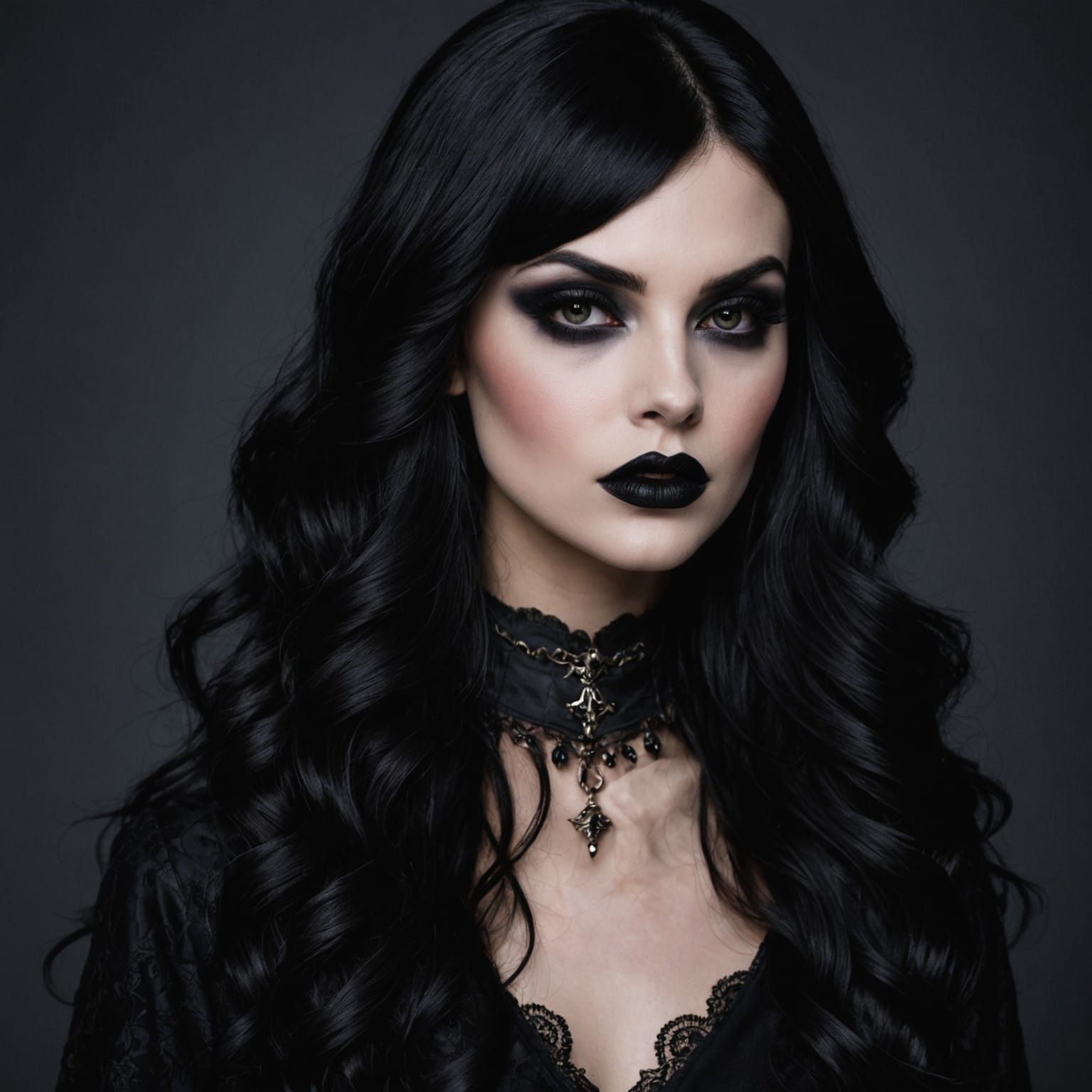 Mysterious Dark Beauty