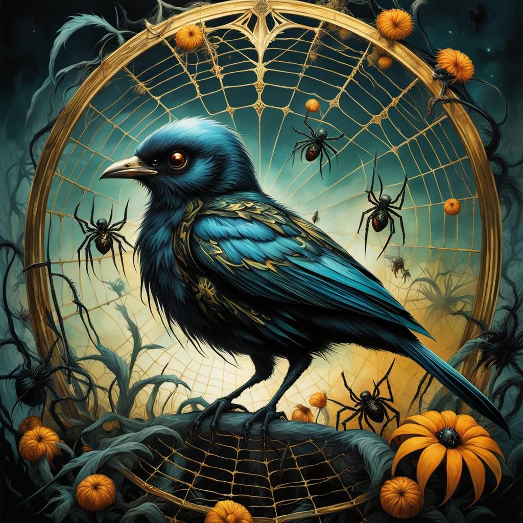 Zombie Bird Dark Fantasy πΈοΈπ¦π±