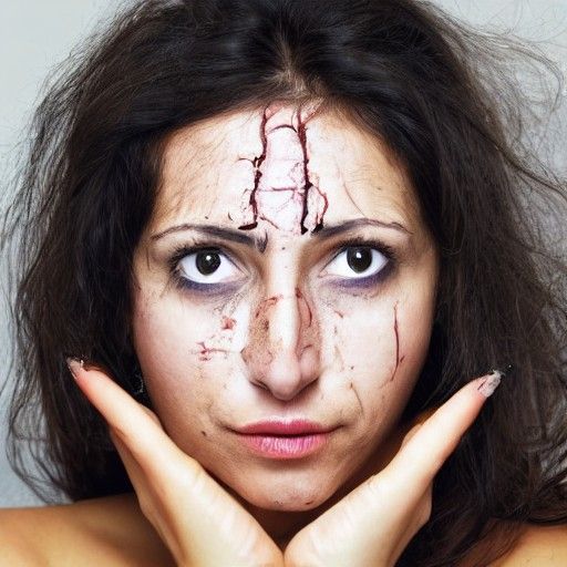 Scarred Beauty: A Portrait of Resilience