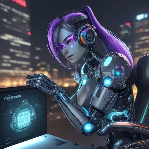 Cybernetically Enhanced Gamer in Augmented Reality