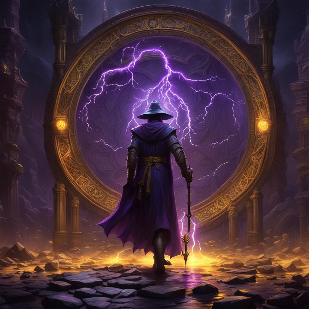 Eldritch Masterpiece in Dark Fantasy Style